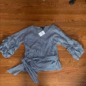 Forever 21 wrap blouse